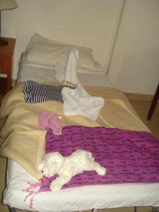 Вот так убирали. Le Jardin Aqua Park Resort