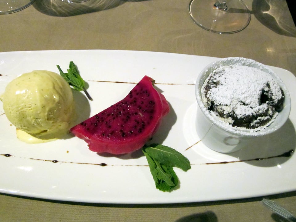 Sehr leckeres Dessert Park-Hotel Hagenbeck