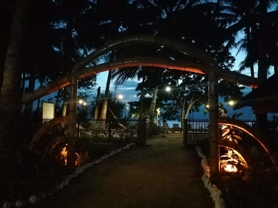 Gartenanlage Big Bamboo Beach Resort Sipalay