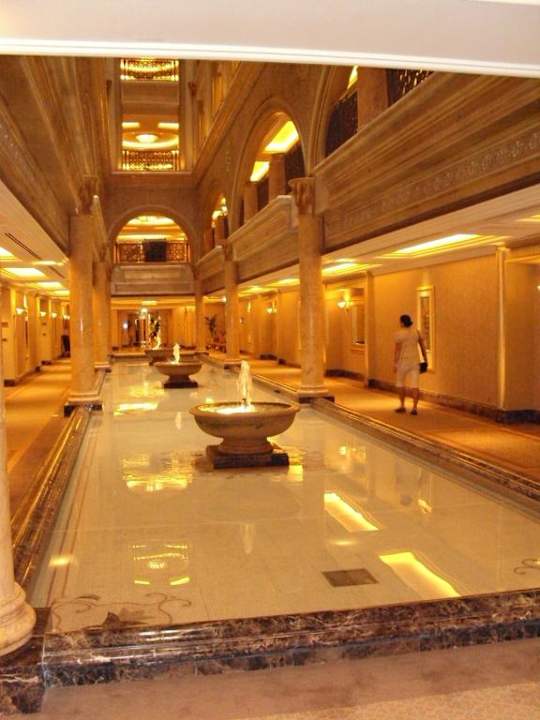 Wasserpartie im Hotel Emirates Palace Mandarin Oriental