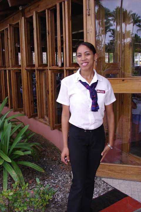 Empfangsdame Grand Palladium Select Bávaro Resort & Spa