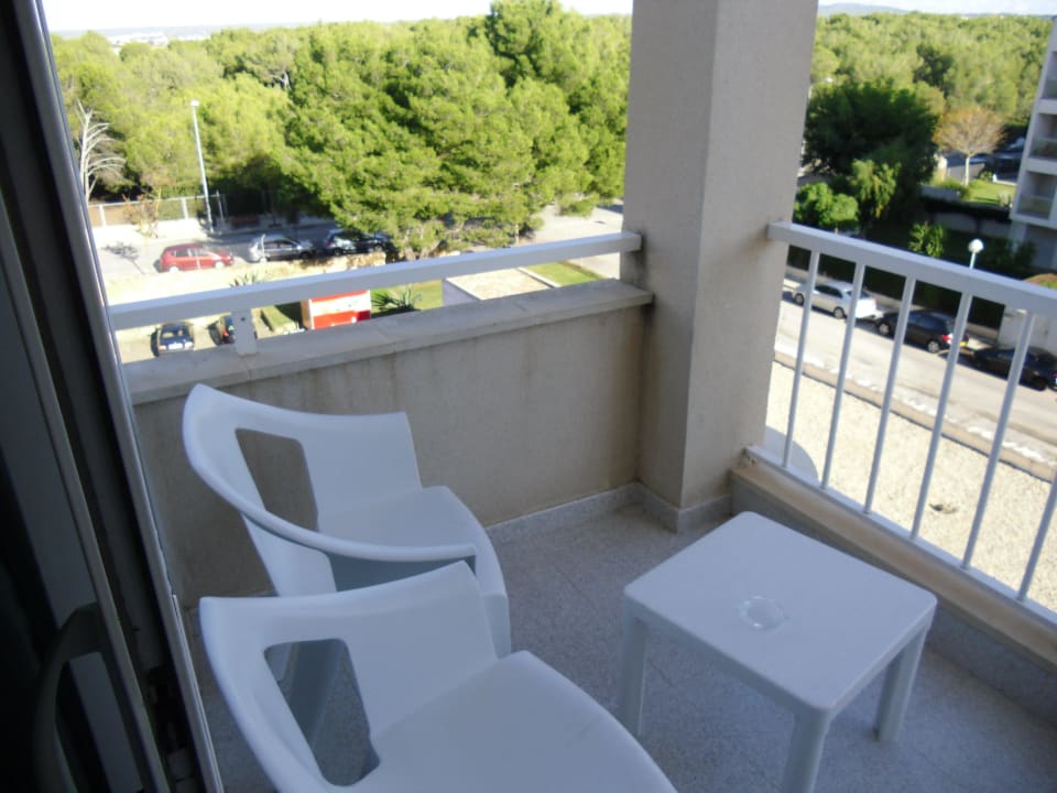 Kleiner aber feiner Balkon BG Hotel Caballero