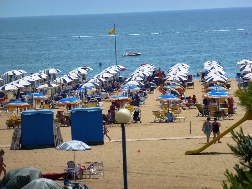 Blick vom Balkon Hotel Palace