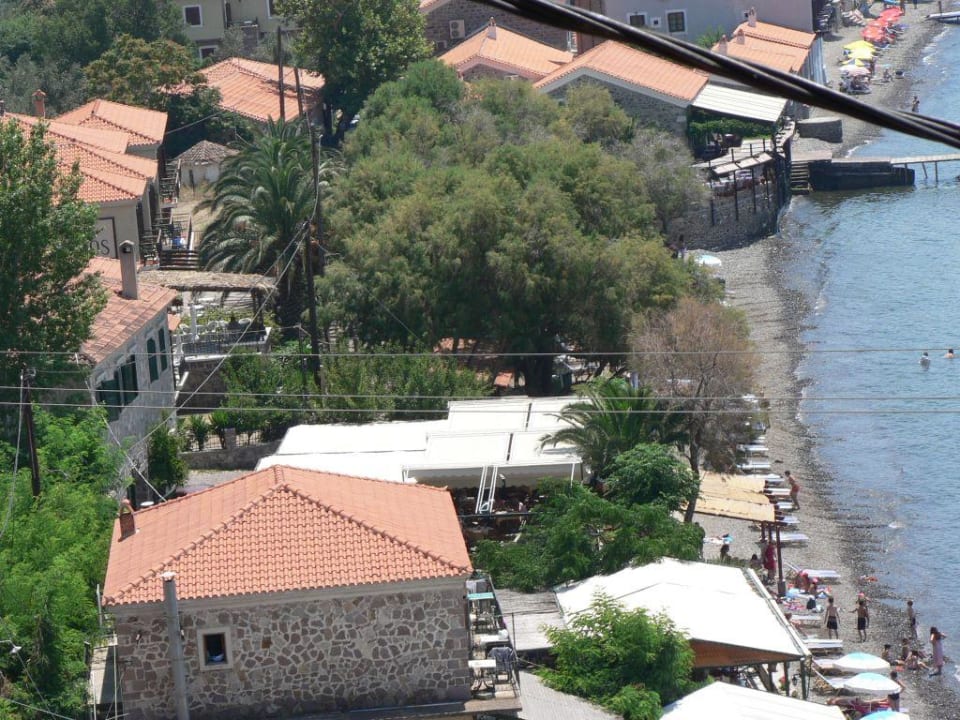 Hotel Molyvos 1 mit Strand Hotel Molivos 1