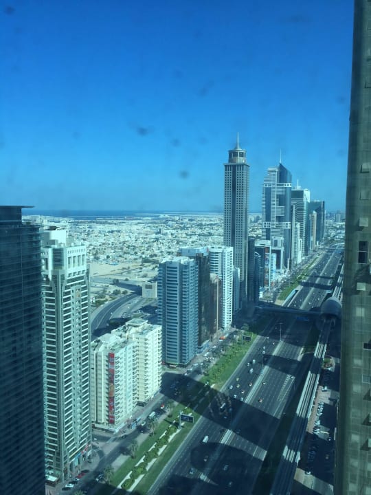 Blick aus Zimmer Rose Rayhaan by Rotana