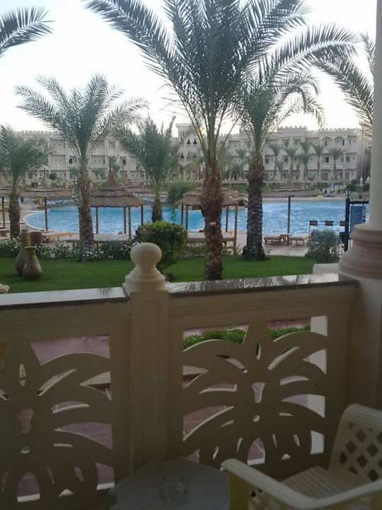 Blick vom Balkon Pickalbatros Palace Resort