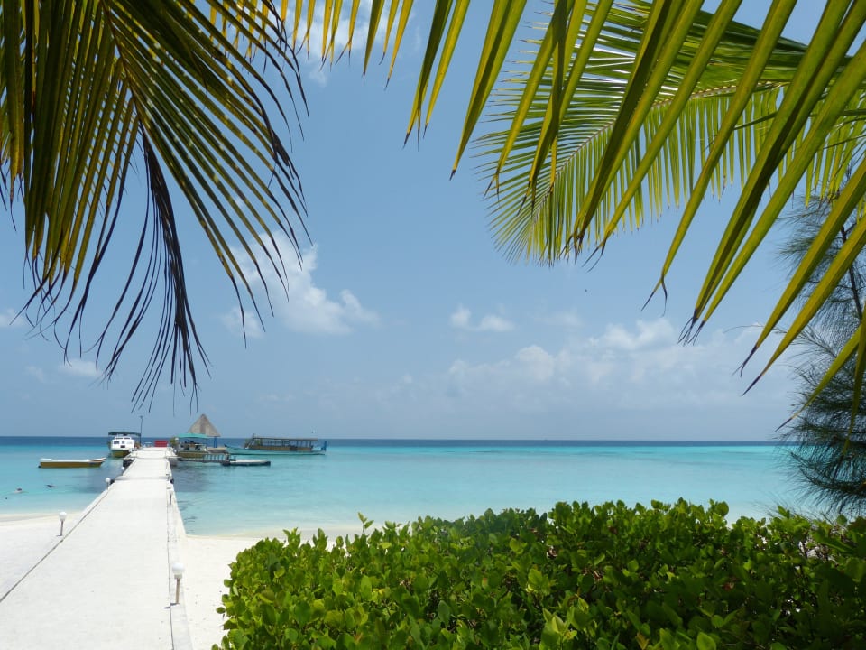Der Jetty Summer Island Maldives