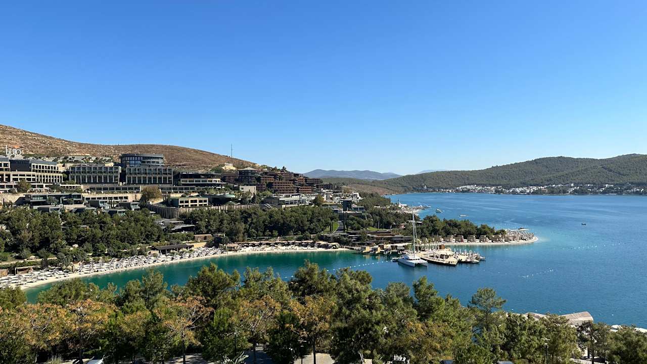 Ausblick La Blanche Island Bodrum