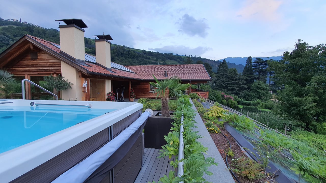 Pool Apartment Egghof im Weingut