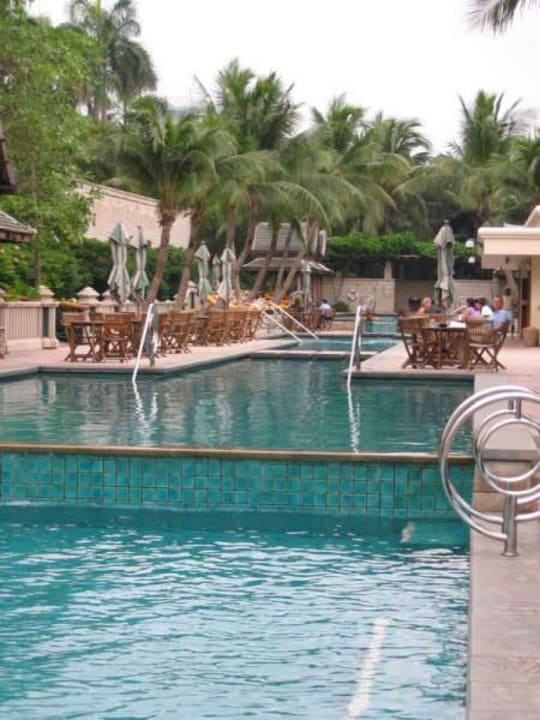 Garten und Pool Hotel The Peninsula Bangkok