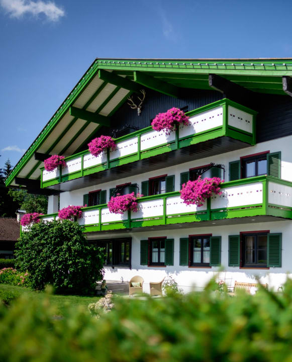 So sieht das Landhaus am Stein im Sommer aus Landhaus am Stein