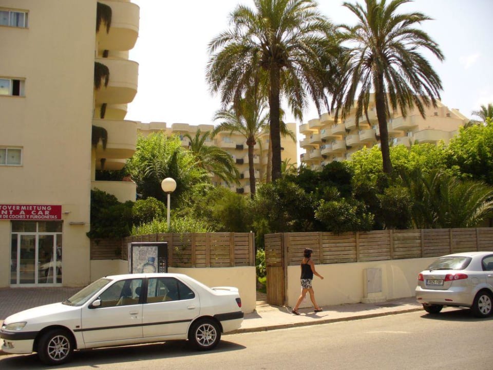 Ansicht von der Seite Protur Palmeras Playa Aparthotel