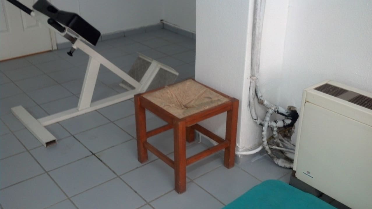 Griechische Verhältnisse im Fitnessraum Grecotel Casa Paradiso