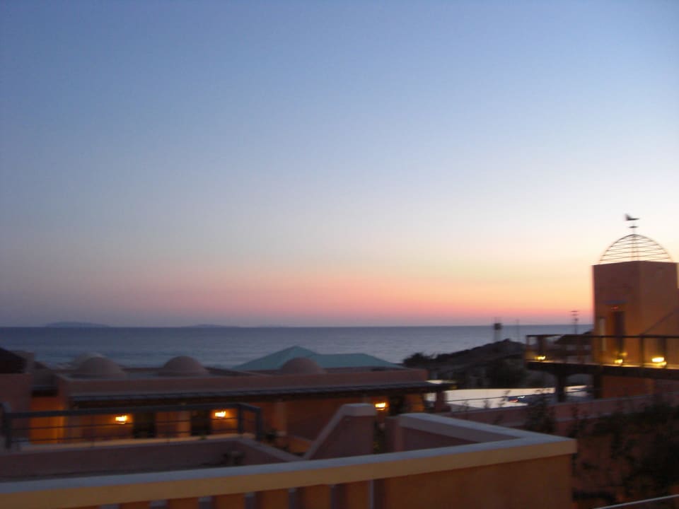 Ausblick beim Abendessen Atlantica Belvedere Resort