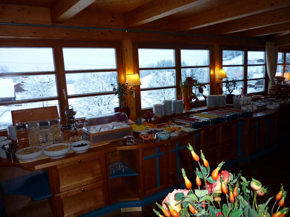 Beim Frühstück Ferienhotel Elisabeth