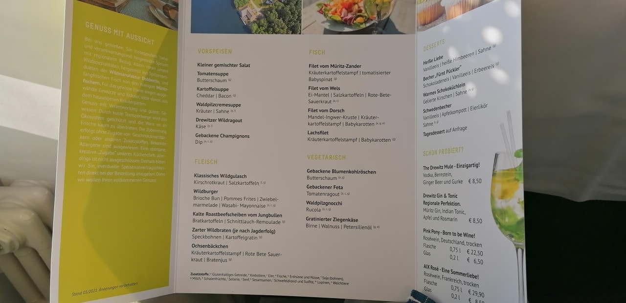 Gastro Van der Valk Naturresort Drewitz