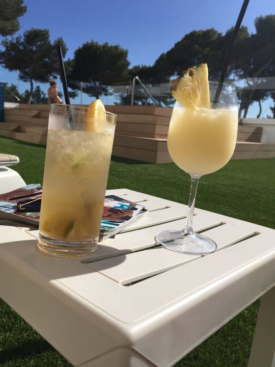 Blick von der priv. Terrasse Iberostar Selection Santa Eulalia Ibiza