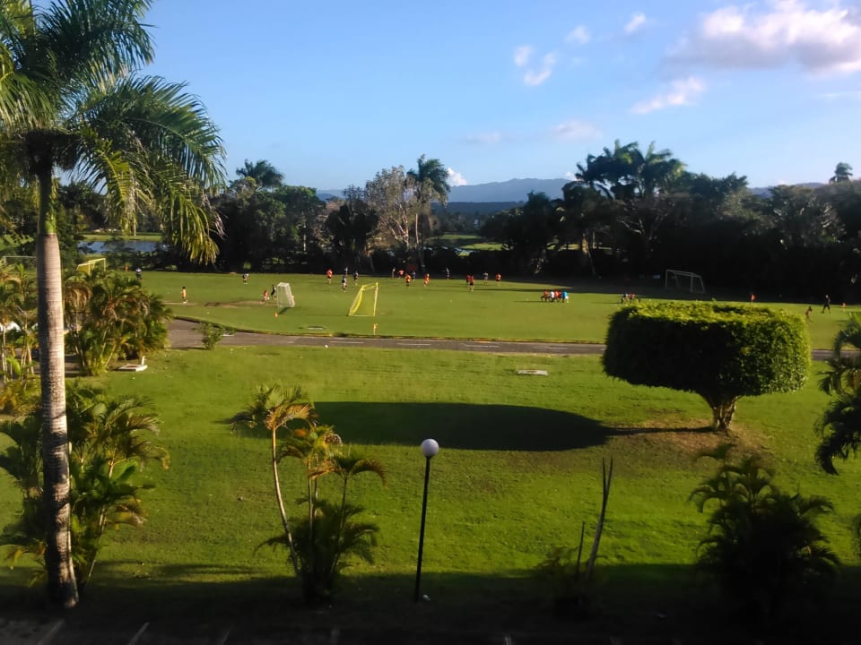 Blick vom Trppenaufgang Puerto Plata Village