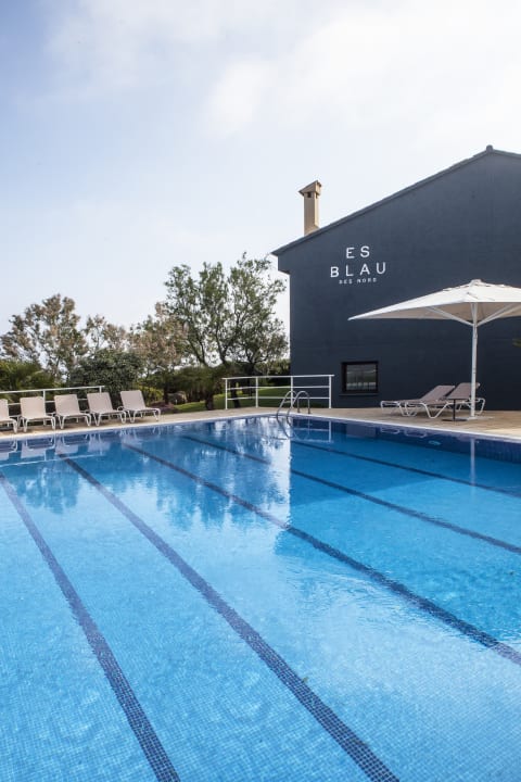 Pool Es Blau des Nord