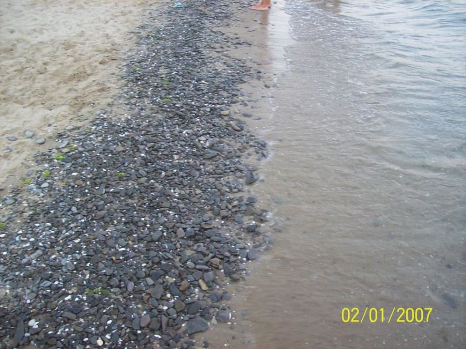 Etwas steinig Hotel Tiva del Mar Beach