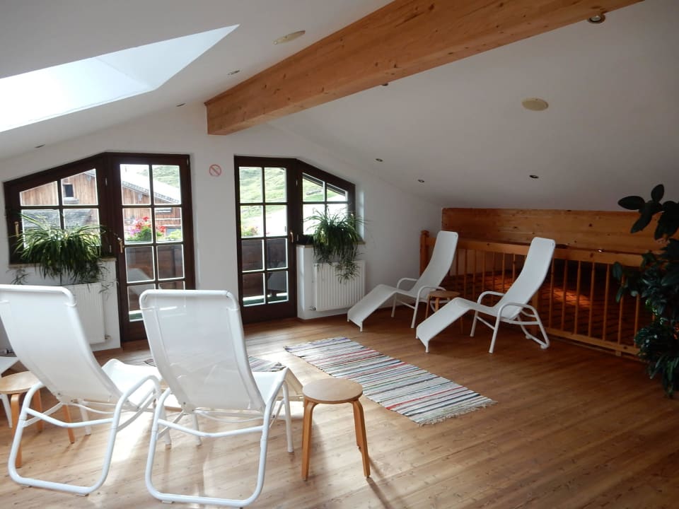 Wellnessbereich-Ruheraum Alpengasthof Hotel Kopphütte