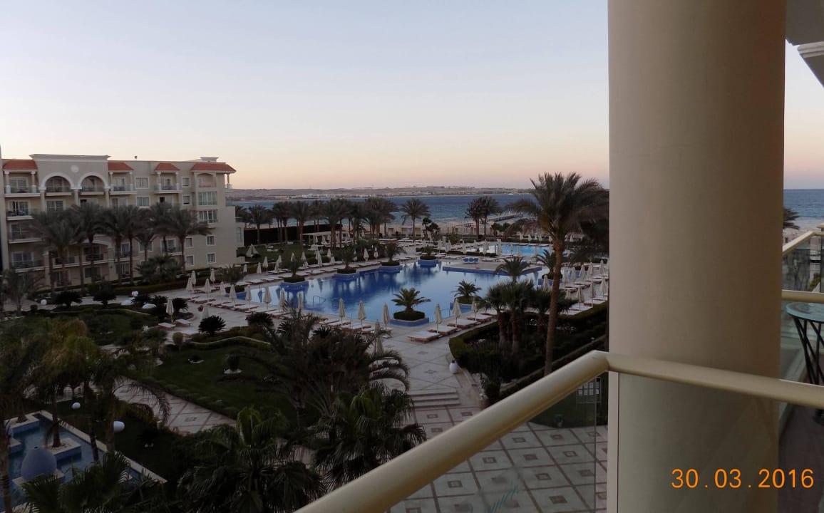 Blick vom Balkon 4.Etage setlicher Meerblick Premier Le Reve Hotel & Spa
