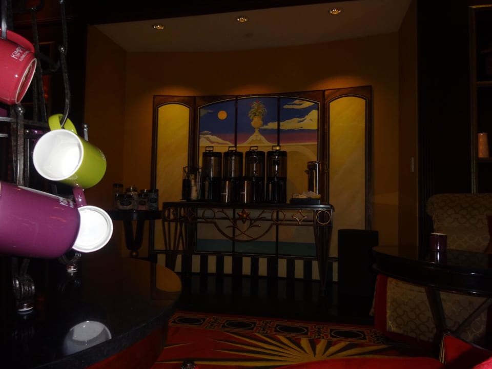 Morgentliche Kaffeebar im Lobbybereich Hotel Marlowe