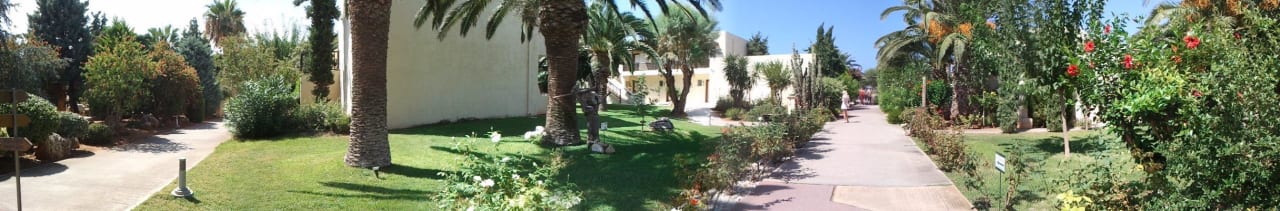 Weg zum Strand Phãea Cretan Malia