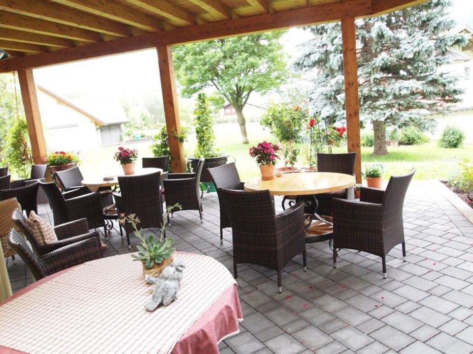 Terrasse Gästehaus Gerti Gästehaus Gerti