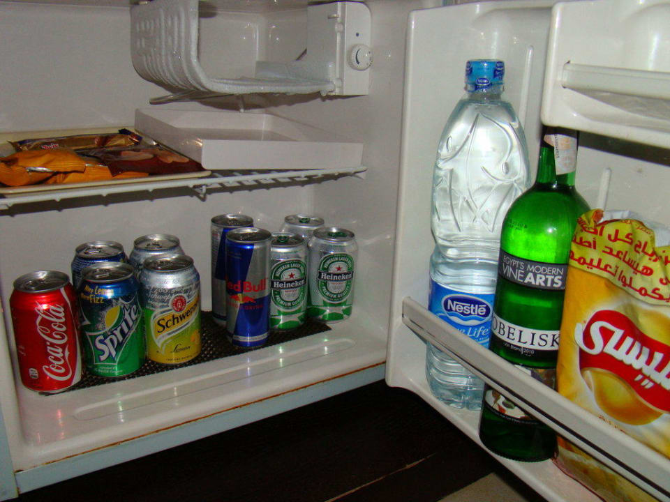 Minibar in den Zimmern Iberotel Makadi Beach