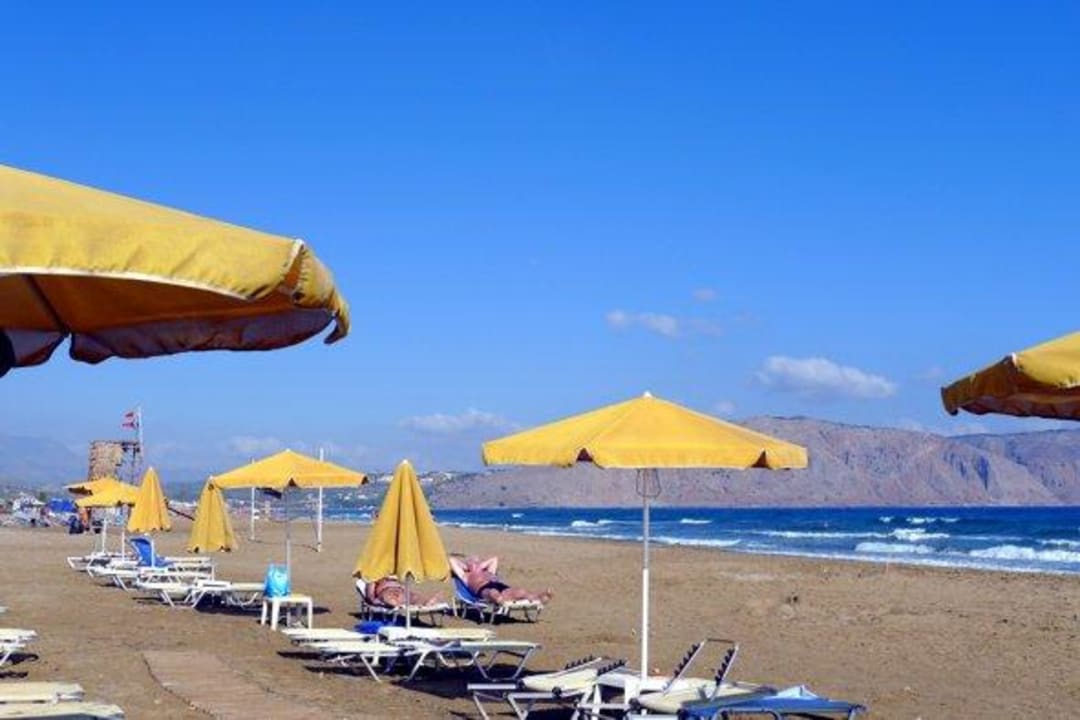 Plaża hotelowa nad morzem Vantaris Palace
