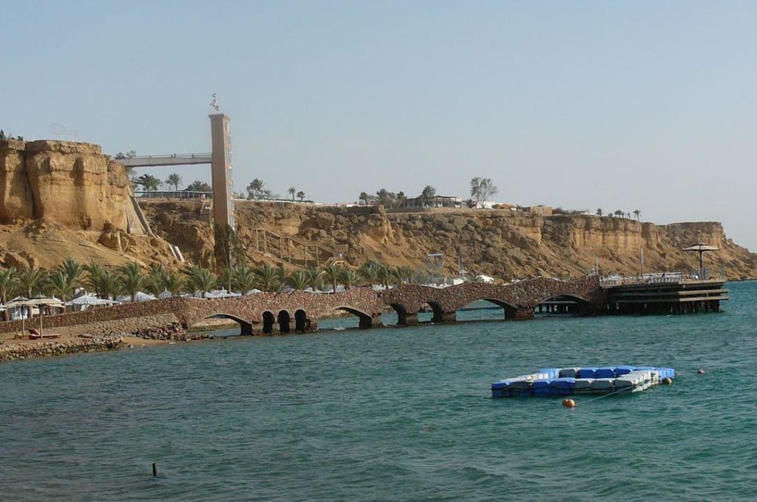 Blick zum Strand Albatros Sharm Resort