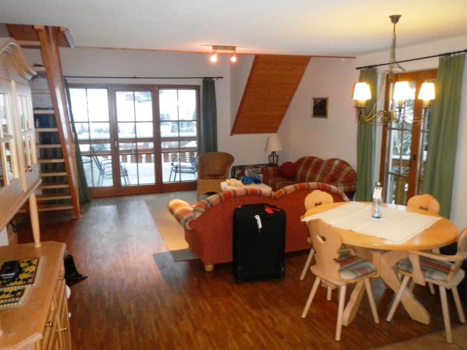 Wohnung 35 - Wohnbereich Hotel Schlehdorn