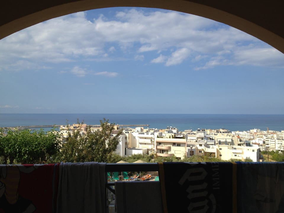 Ausblick vom Balkon Hotel Forest Park