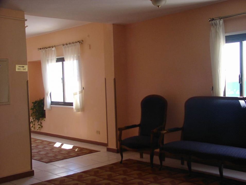 Blick auf den Flur Marlin Inn Azur Resort