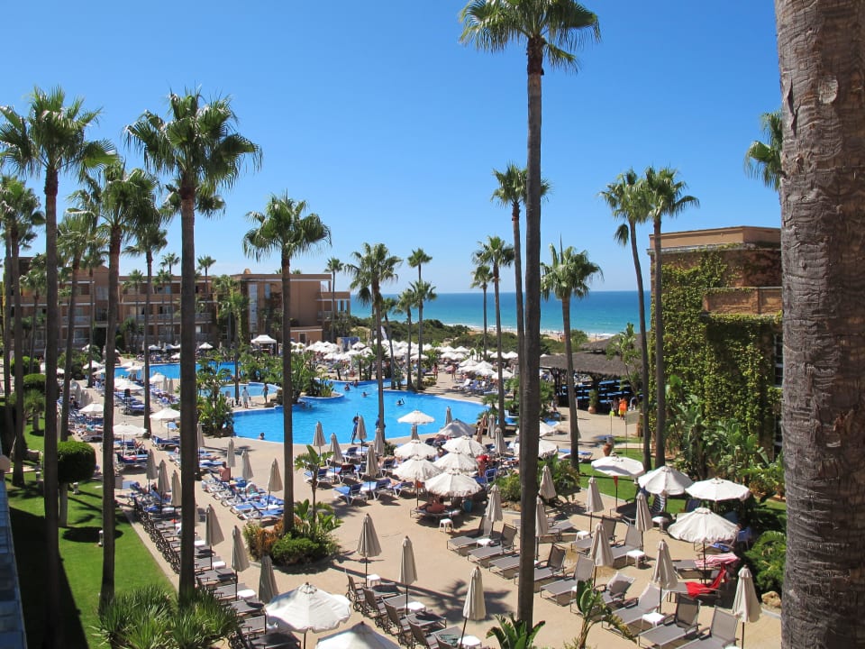 Blick vom Balkon Hipotels Barrosa Park