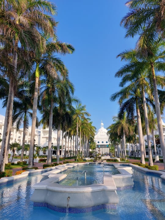 Gartenanlage Hotel Riu Palace Riviera Maya