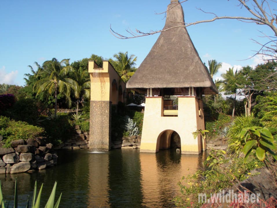 Gartenanlage / Eingangsbereich Hotel The Oberoi Mauritius