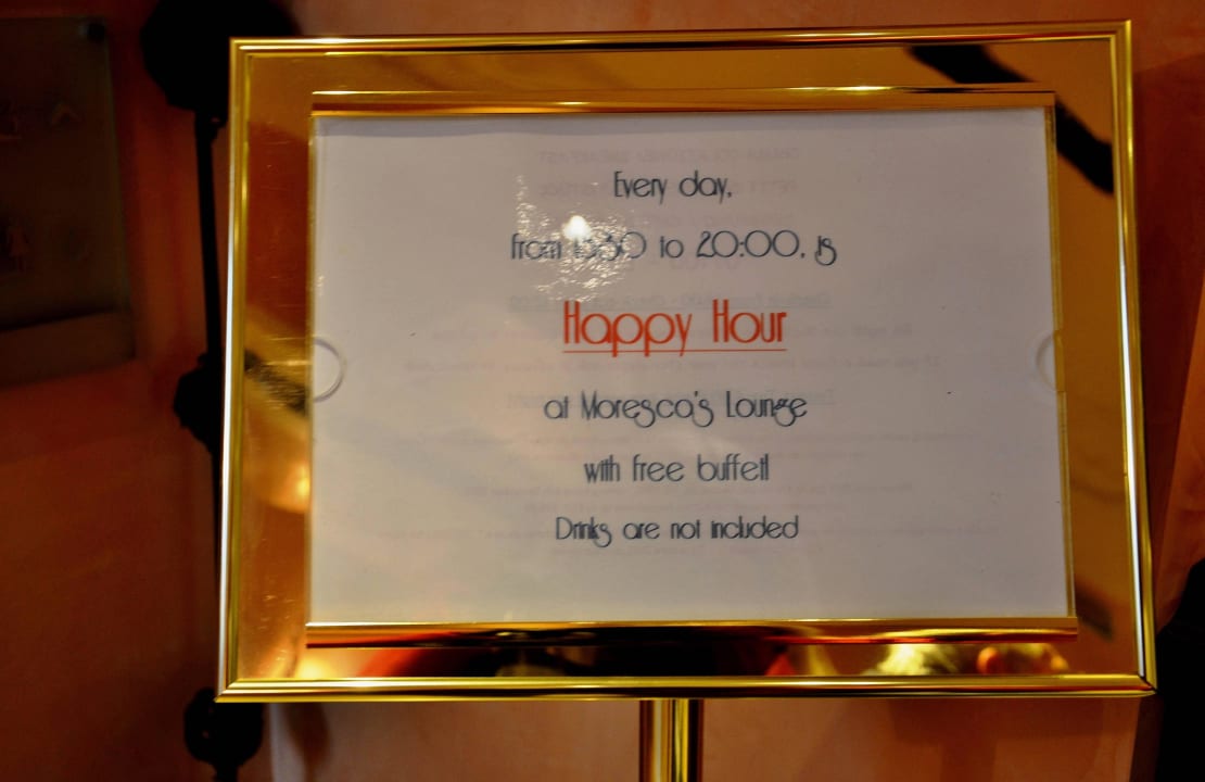 Happy-Hour - Information Hotel Moresco