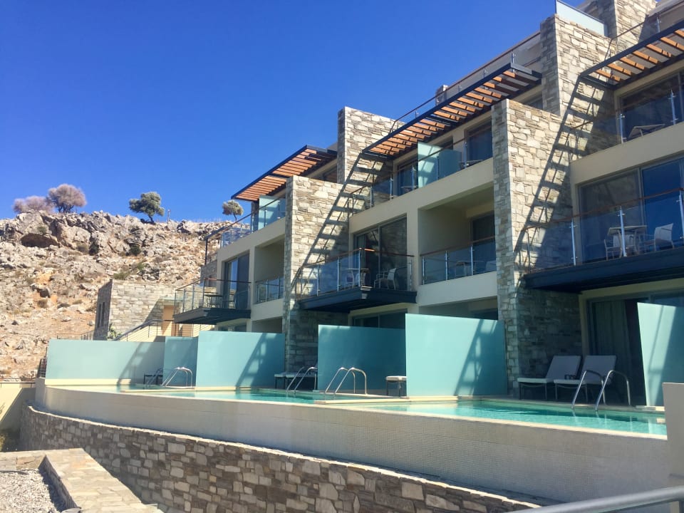 Außenansicht Lindos Blu, Luxury Hotel & Suites - Adults only