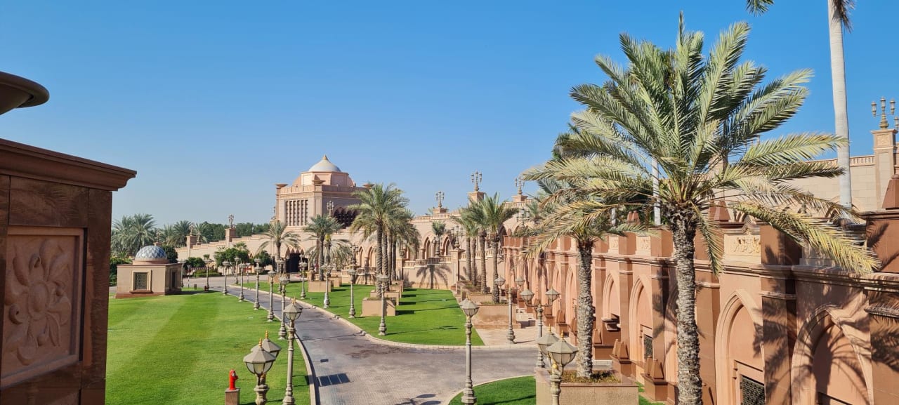 Außenansicht Emirates Palace Mandarin Oriental