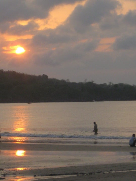 Sonnenuntergang am Strand InterContinental Bali Resort