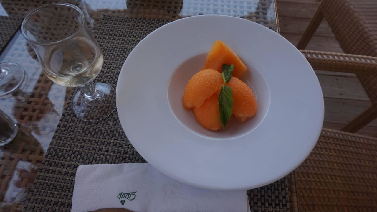 Nachtisch H,mm lecker The Orangers Beach Resort and Bungalows