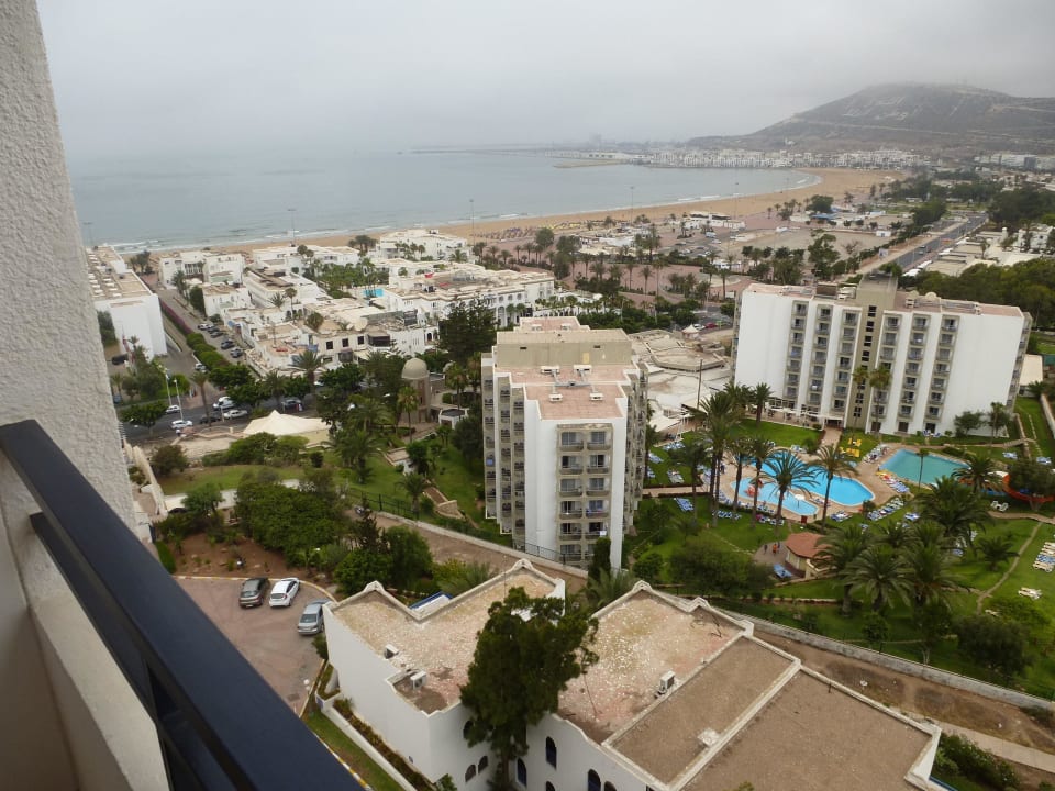 Blick aus der 9. Etage Anezi Tower Hotel