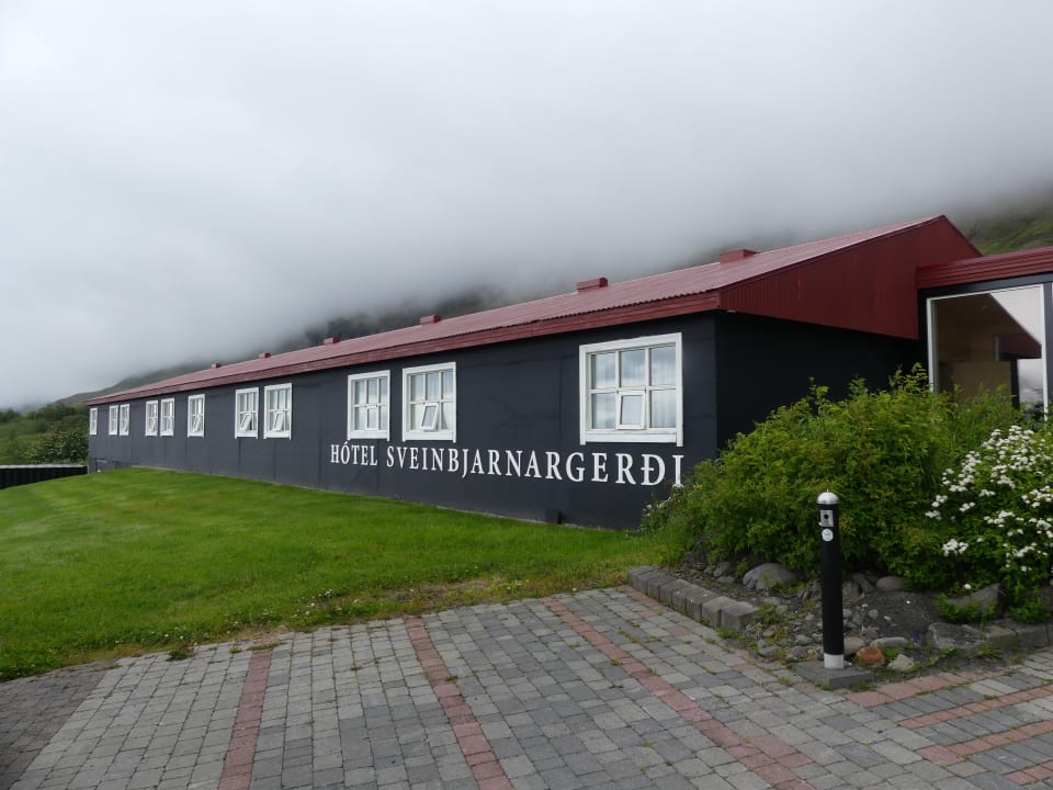 Außenansicht Countryhotel Sveinbjarnargerdi