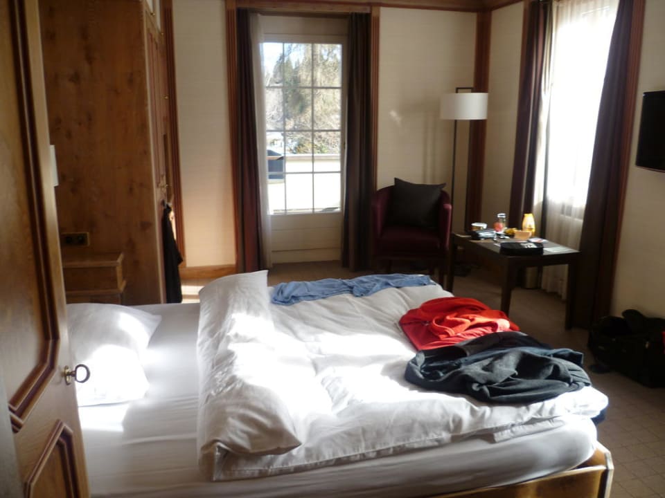 Einzelzimmer im Haupthaus Hotel Adula