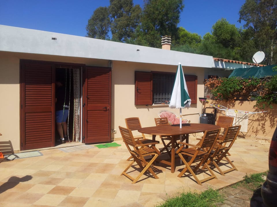 Unsere Terrasse Sardafit Ferienhaus 450 Sardafit Nr. 450 - Haus an der Flamingolagune