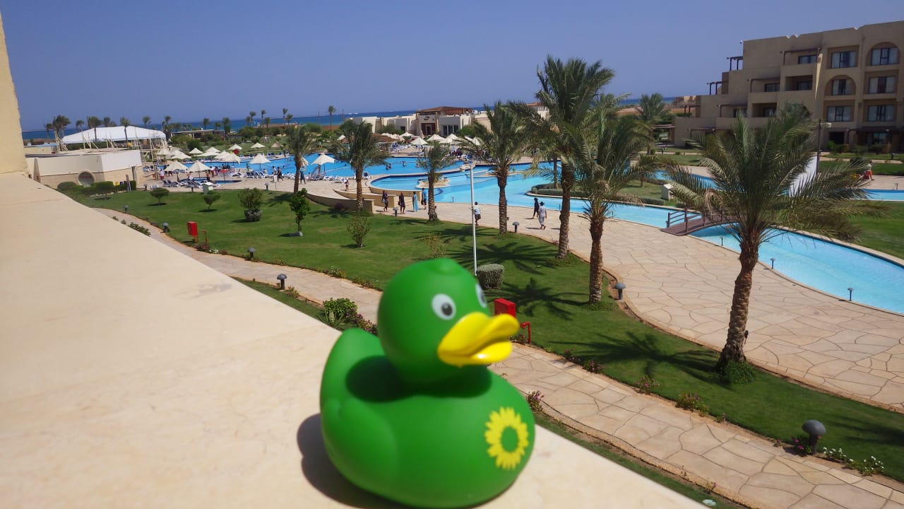 Ausblick Mövenpick Waterpark Resort & Spa Soma Bay