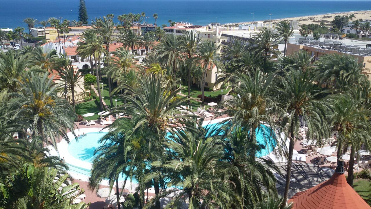 Ausblick Hotel Riu Palace Palmeras