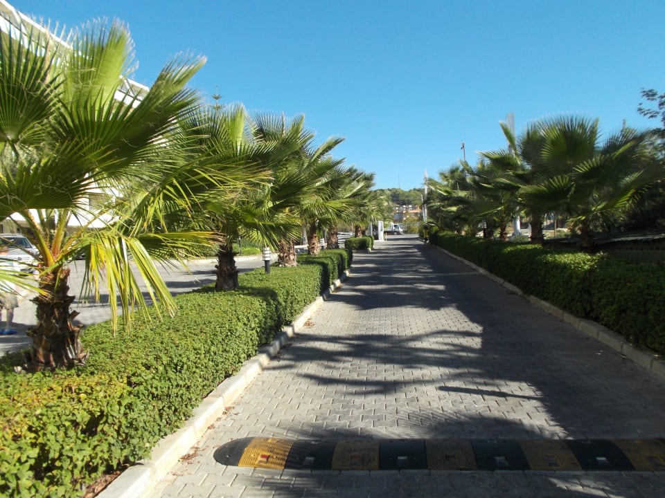 Zufahrt İncekum West Hotel